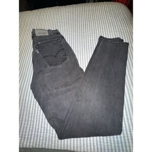 Vintage‎ Levi's 900 Series High Rise Jeans WPL 423 Gray Black Size 7